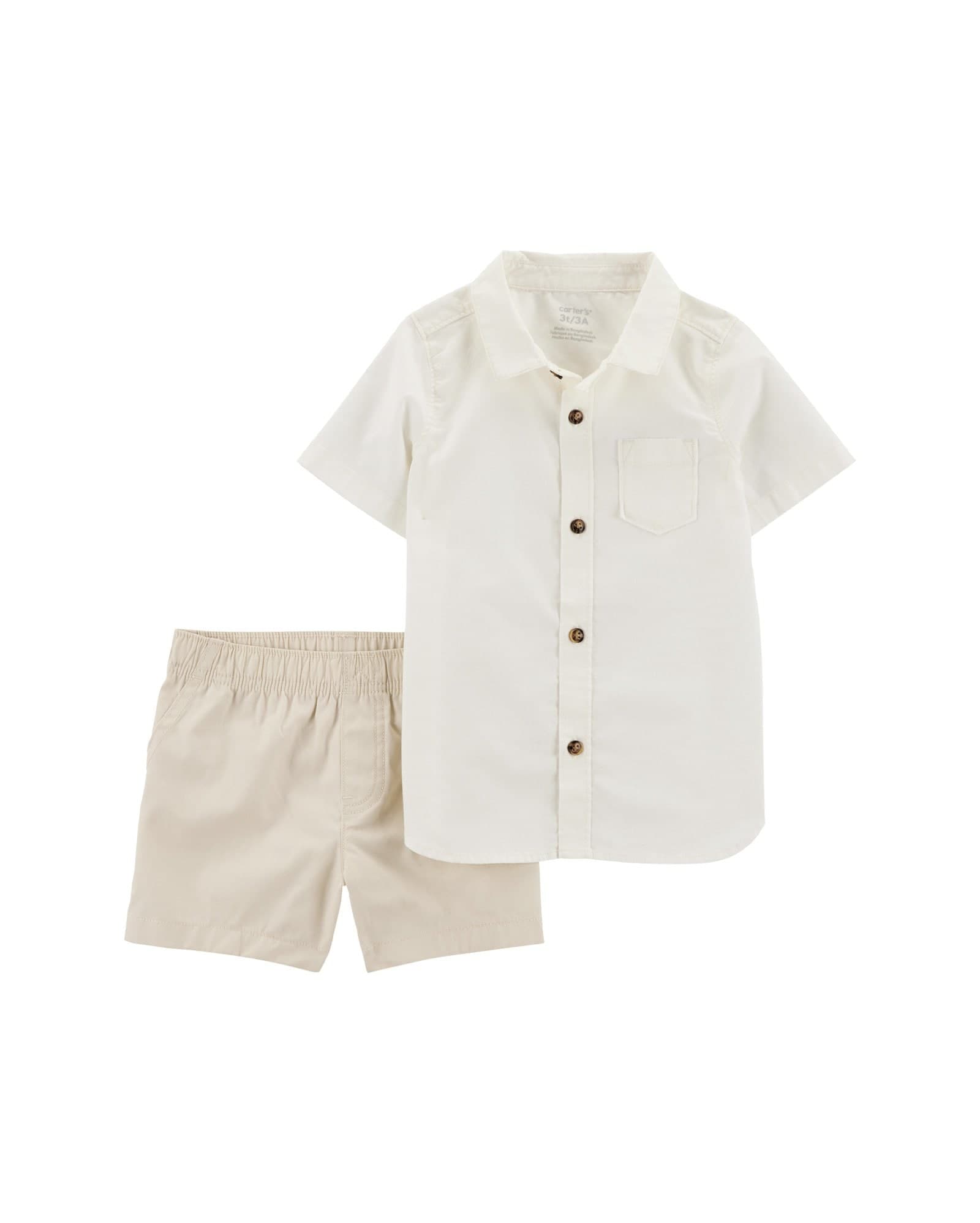 Conjunto Curto Infantil 2 Peças Social Multicor